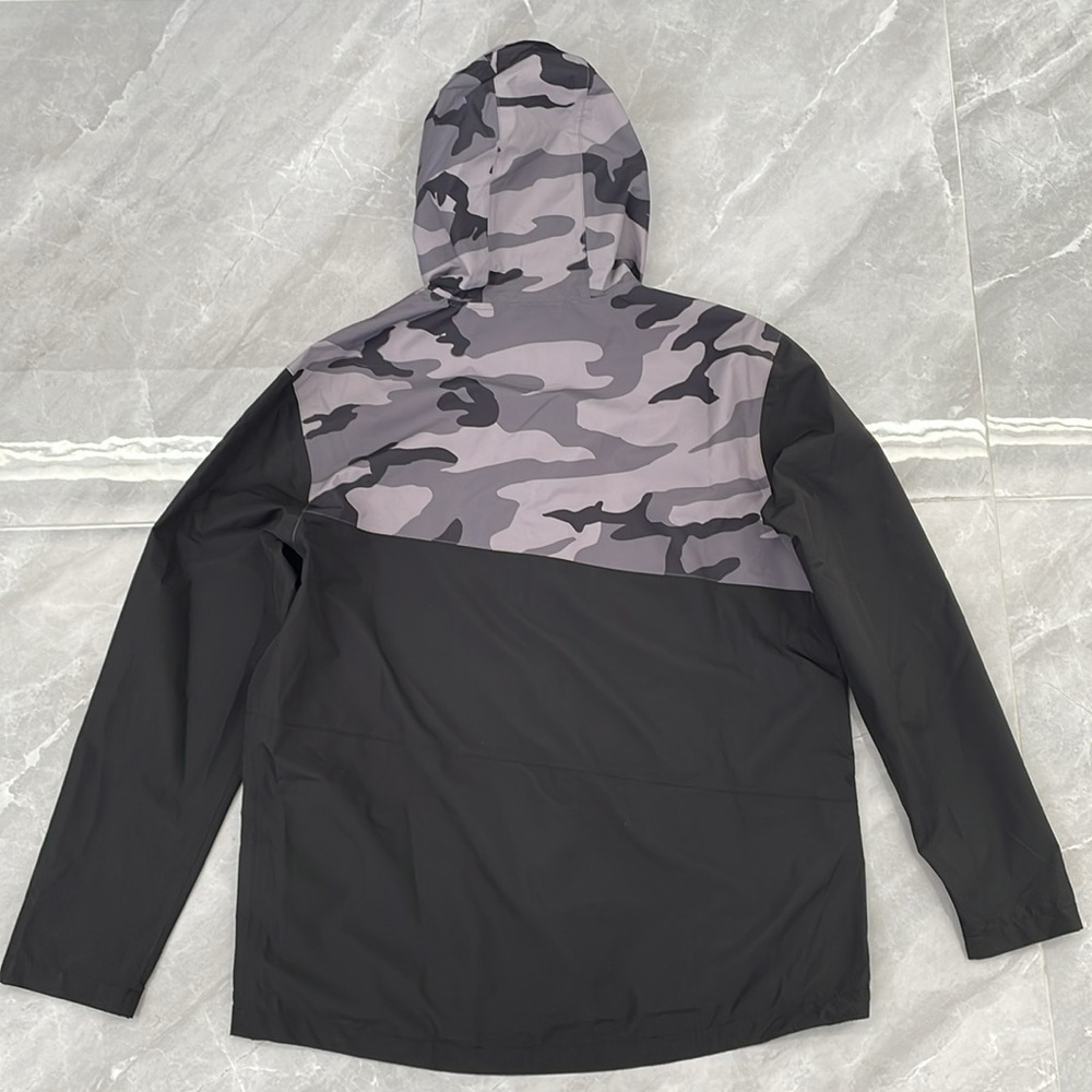 Men’s LVFT Live Fit Hoodie Zipper Windbreaker Rain Jacket XL - Picture 11 of 15
